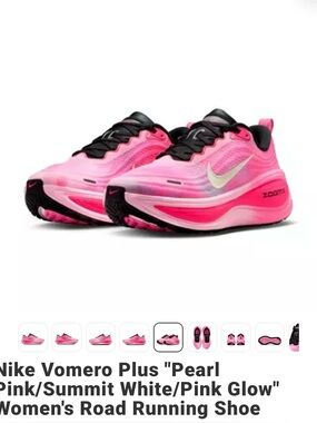 Nike Vomero Plus "Pearl Pink/Summit White/Pink Glow" Women's Road Running Shoe